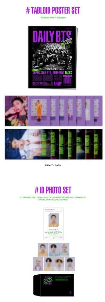 BTS 2022 Official Seasons Greetings - Star Turned Village Package