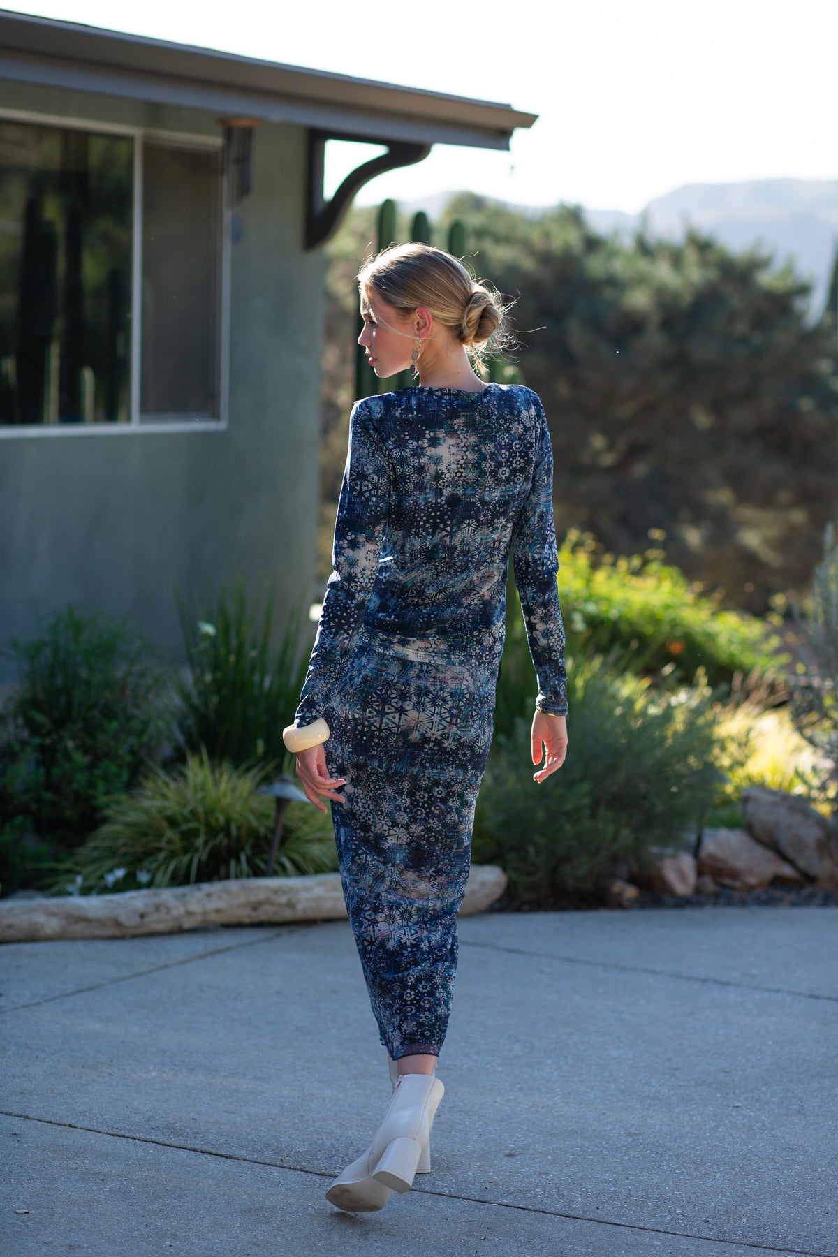Mesh Maxi Skirt – Kaleidoscope
