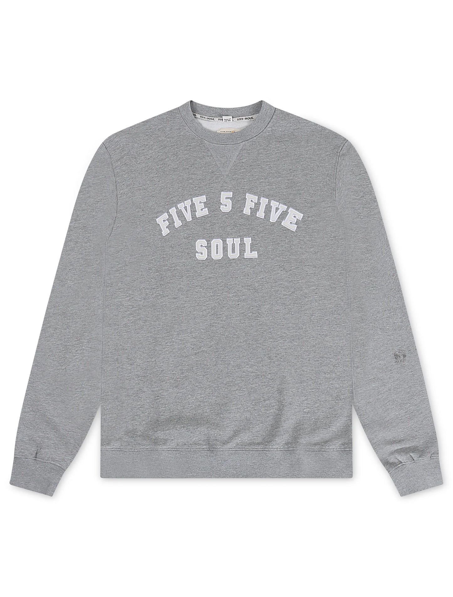 Triple 5 Mens Essex Crewneck - Heather Grey