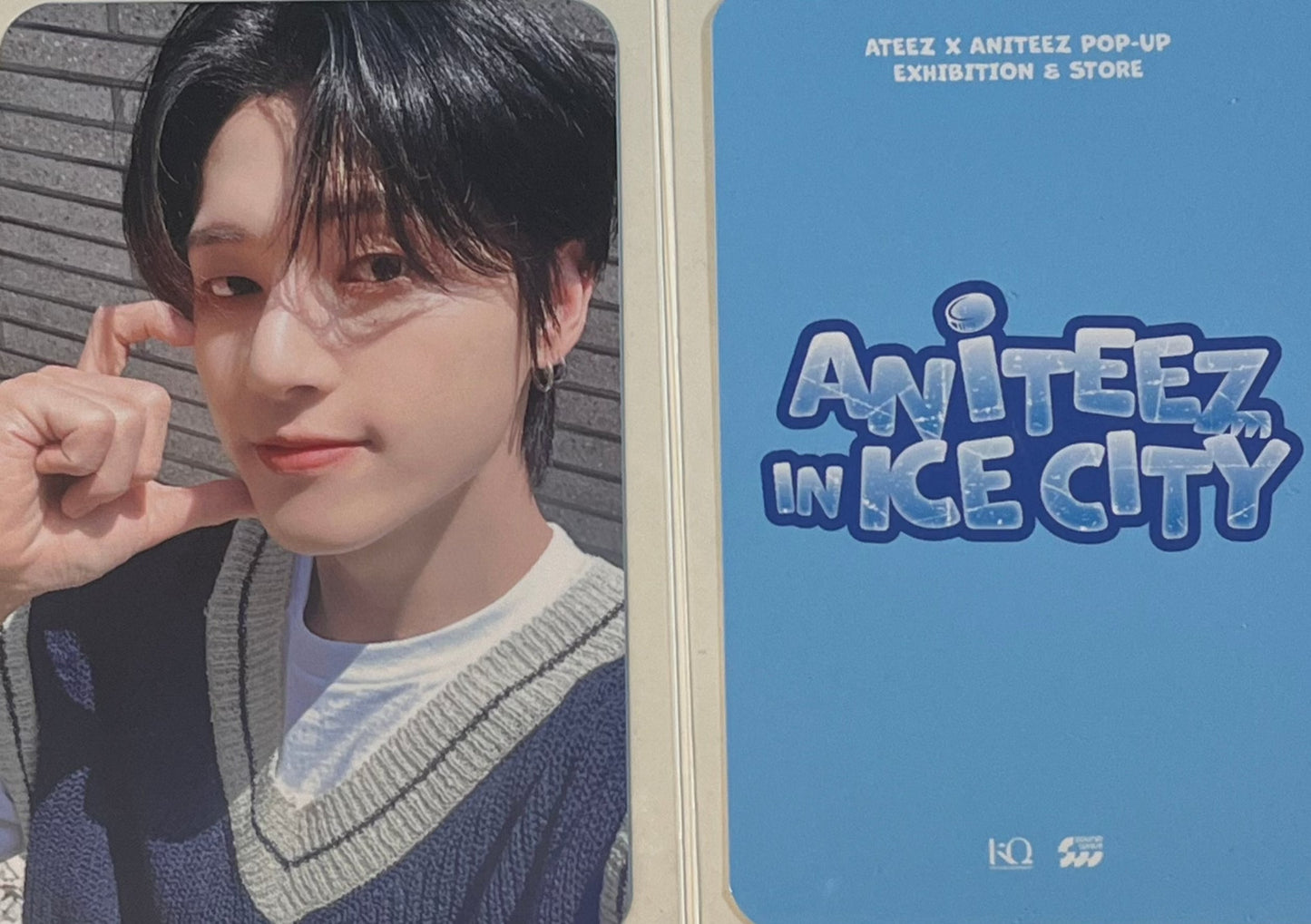 ATEEZ x ANITEEZ In Ice City ExclusIVE Pop Up Photocard