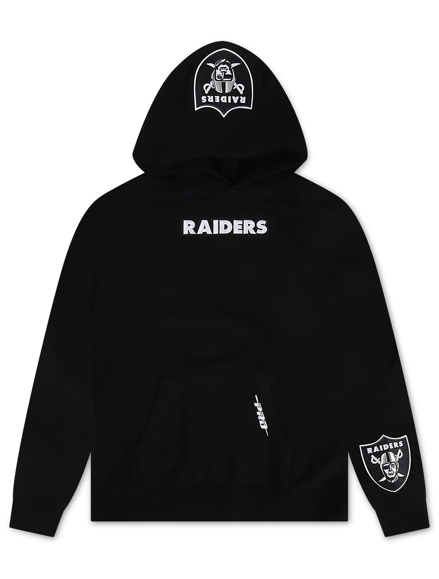 Pro Standard Las Vegas Raiders Wingspan Drop Shoulder Hoodie - Black