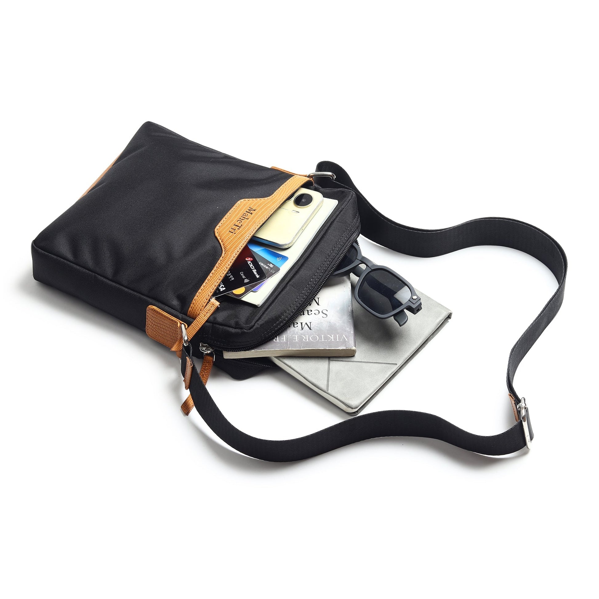 Mark Canvas Side Messenger Bag - Osadia Concept Store