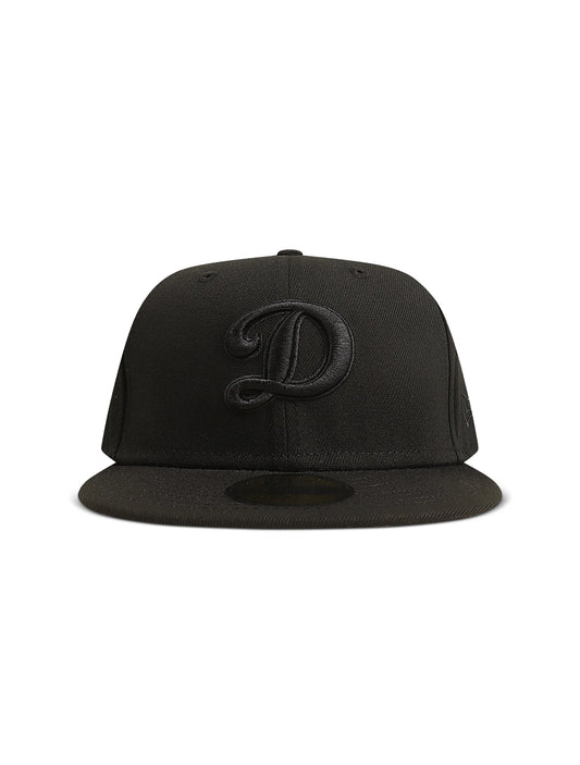 New Era 5950 LA Dodgers D - Black/Black