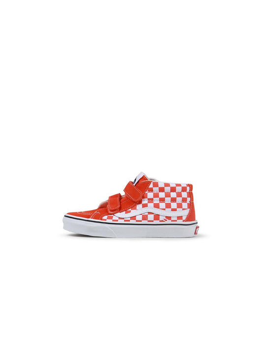 Vans (PS) Sk8-Mid Reissue V - Checkerboard Orange