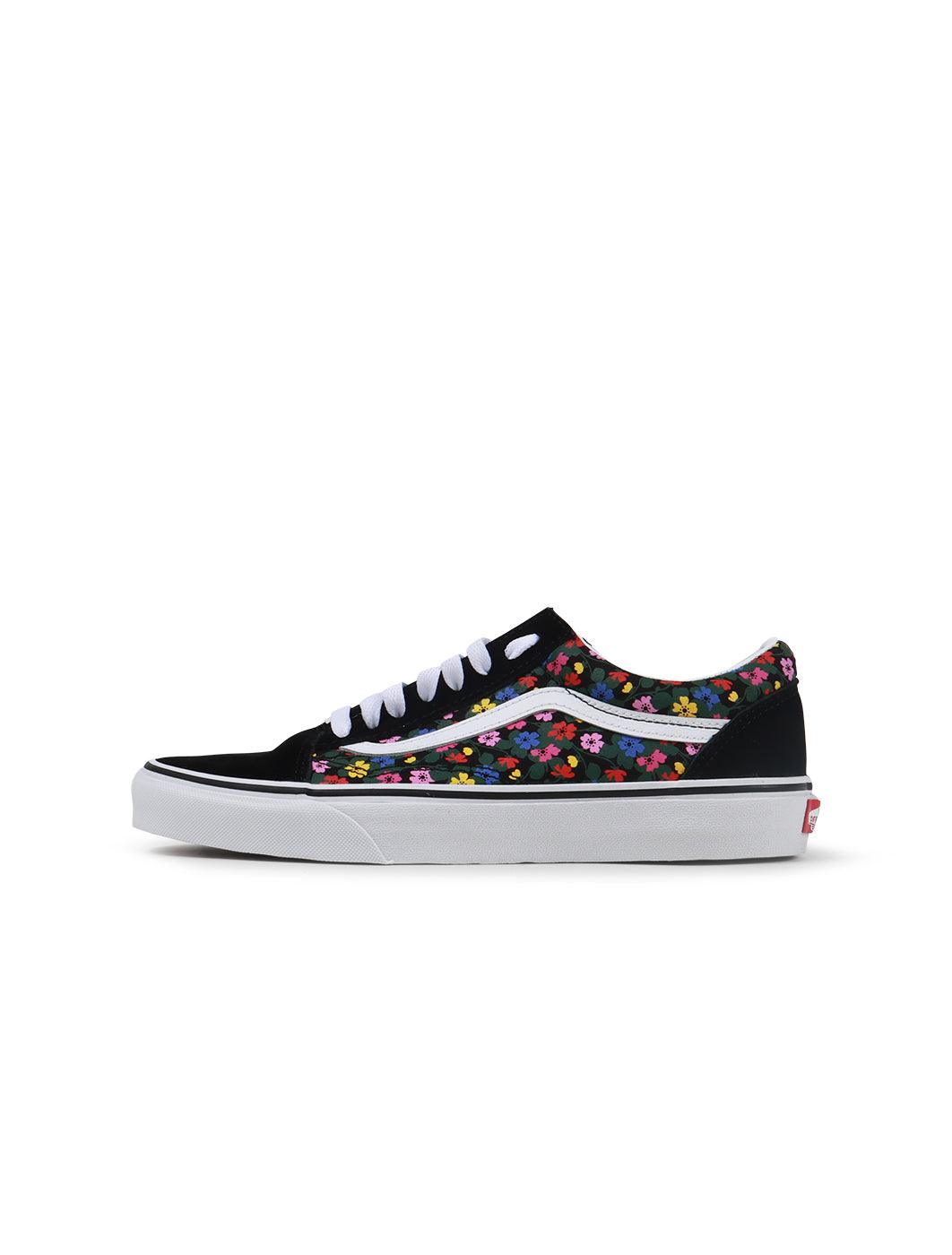 Vans Big Kids Old Skool - Floral Black