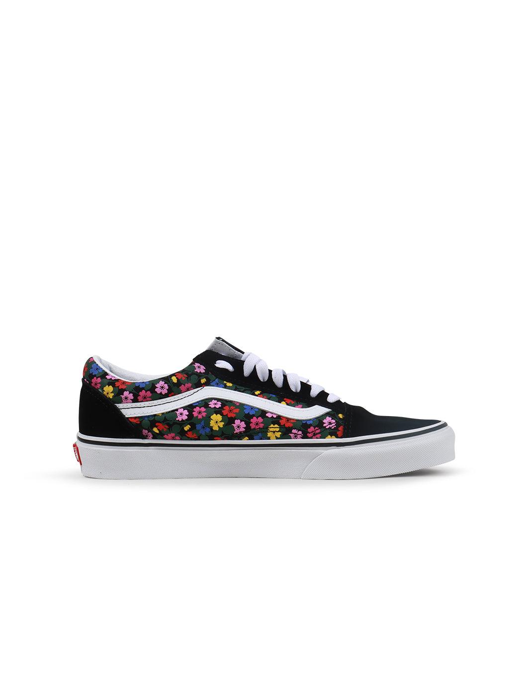 Vans Big Kids Old Skool - Floral Black