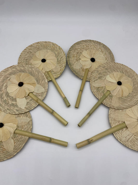 Palm Bamboo Fans