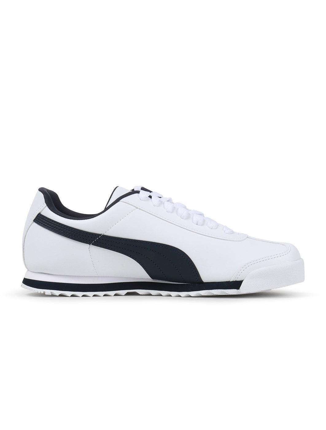 Puma Mens Roma Basic - White/Navy