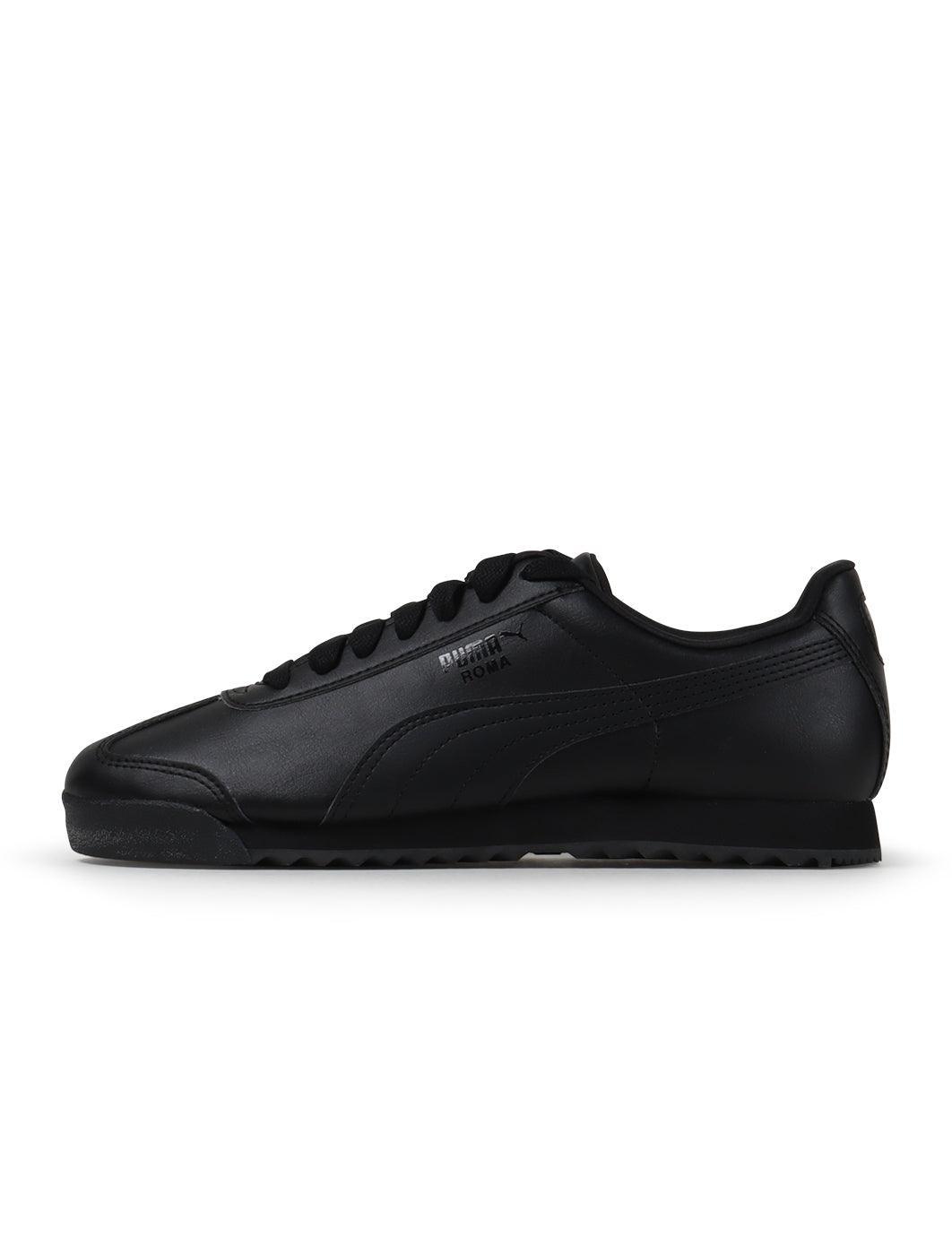 Puma Mens Roma Basic - Black/Black