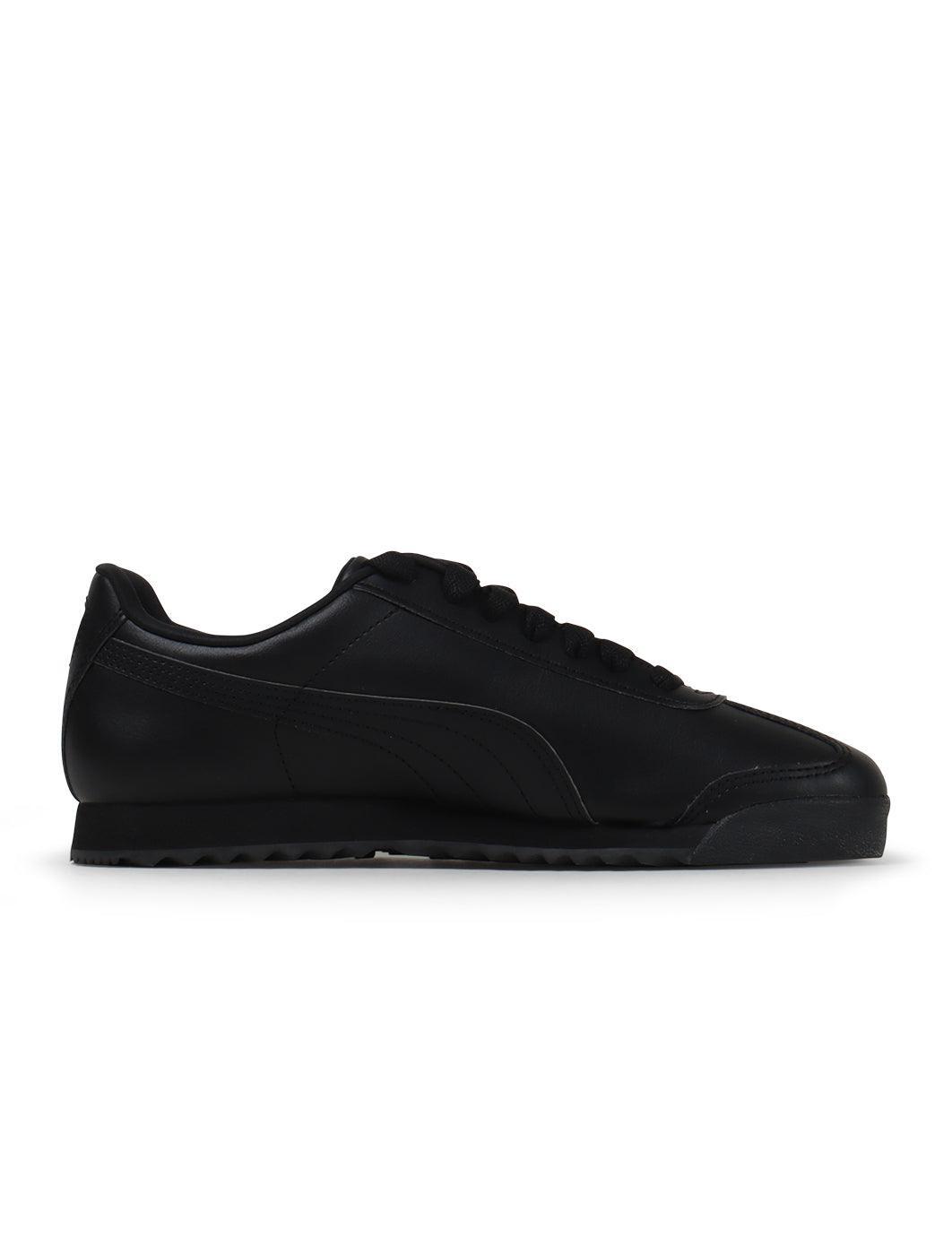 Puma Mens Roma Basic - Black/Black