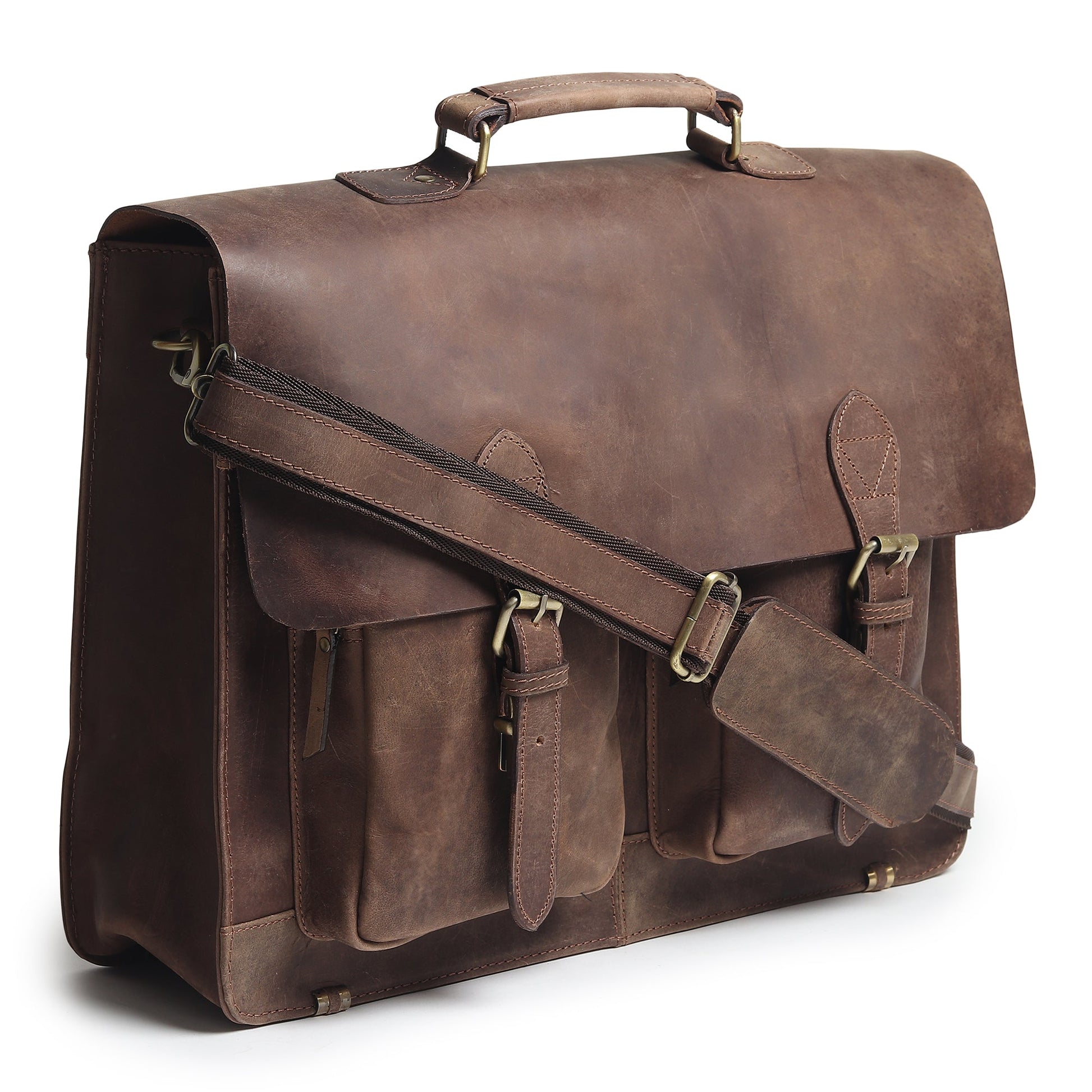Buffalo Leather Messenger Bag - Osadia Concept Store