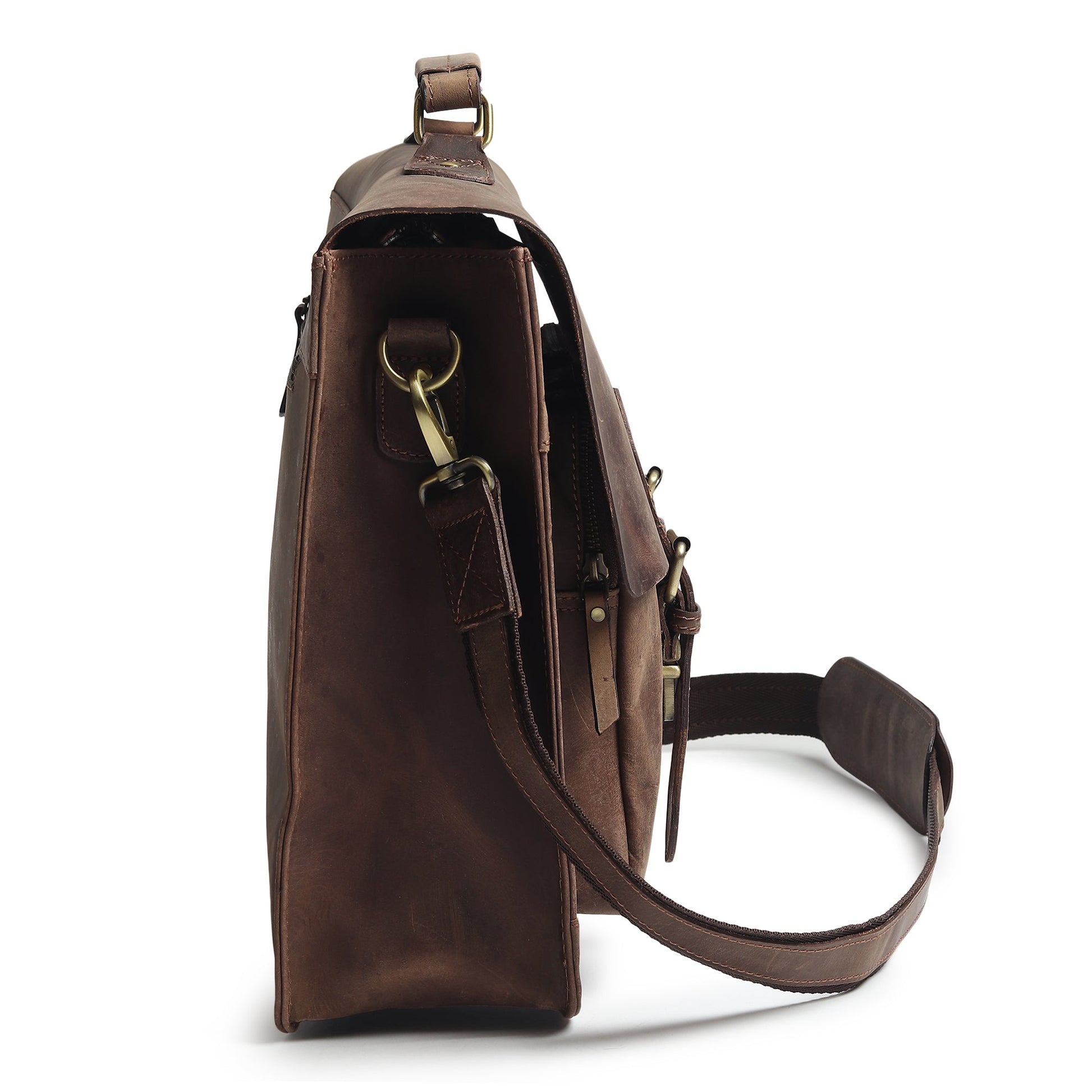 Buffalo Leather Messenger Bag - Osadia Concept Store
