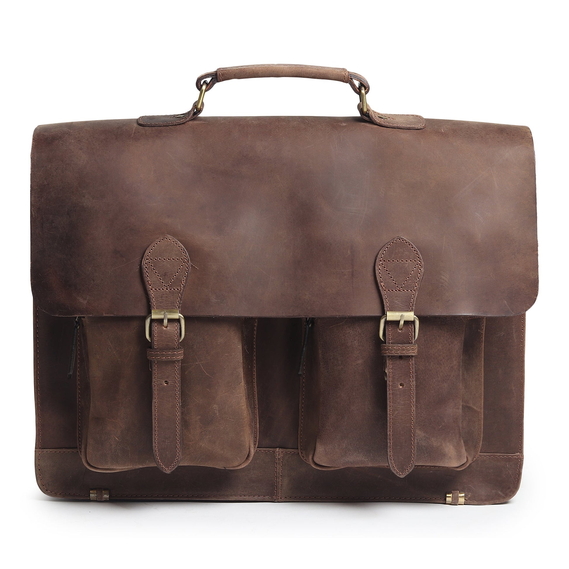 Buffalo Leather Messenger Bag - Osadia Concept Store