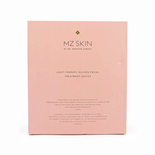 MZ SKIN Light-Therapy Golden Facial Treatment Device - Imperfect Box