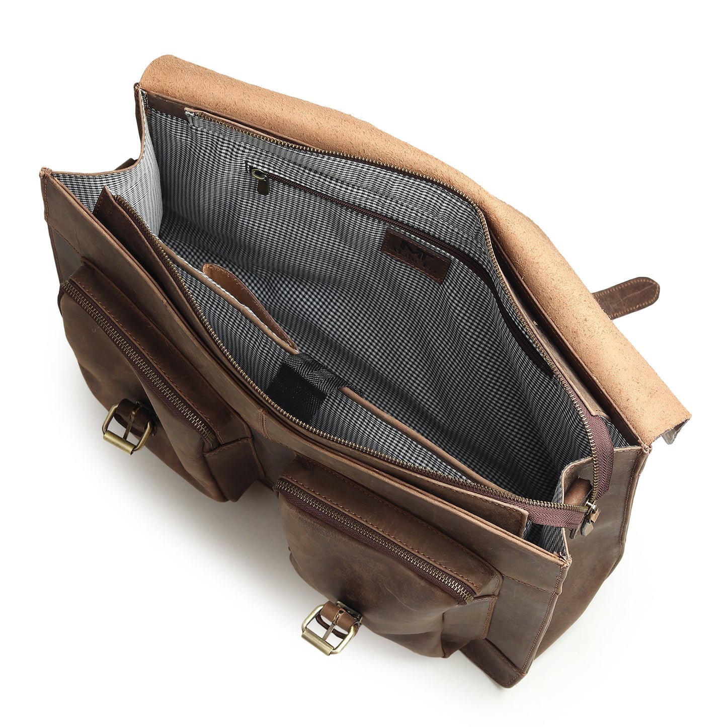 Buffalo Leather Messenger Bag - Osadia Concept Store