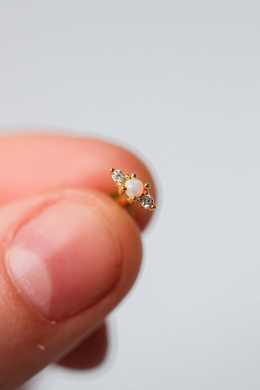 Callie Flat Back Stud