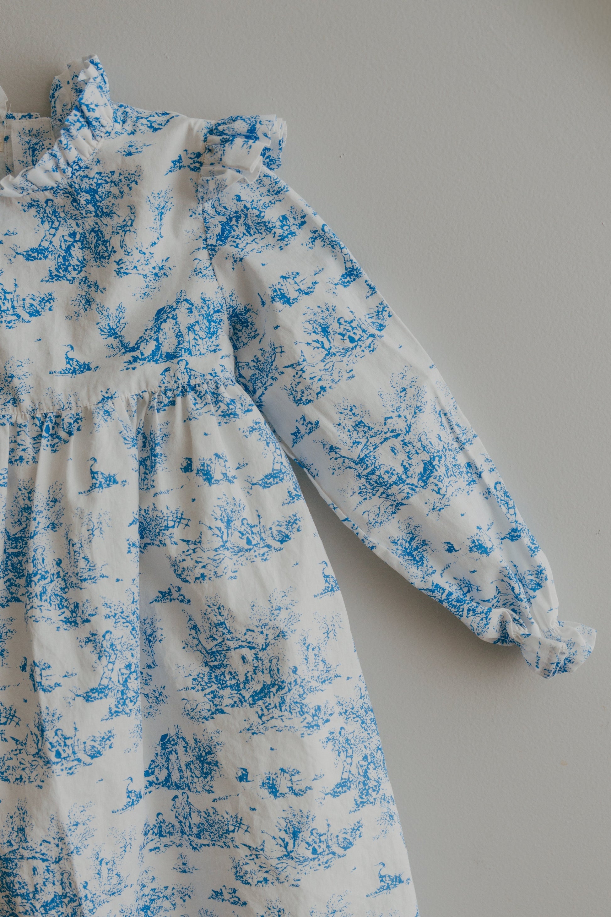 Aoki Dress-Blue Toile Osadia Concept Store Aoki Dress-Blue Toile Osadia Concept Store