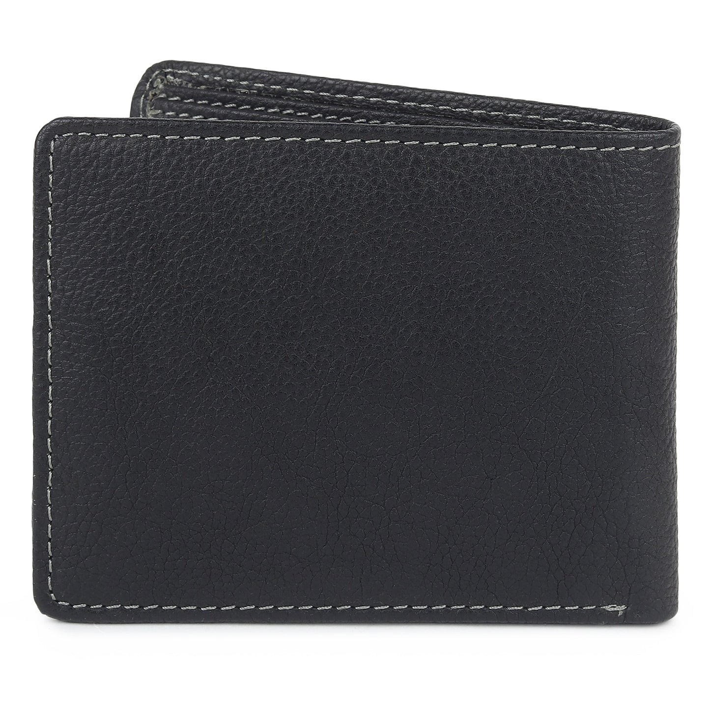 Black Textured Leather Mens Wallet - Osadia Concept Store