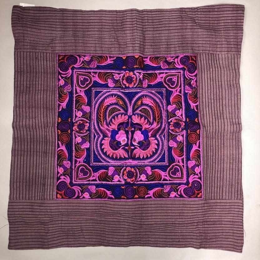 Oversized Sunan Embroidered Pillow Cover - Thailand