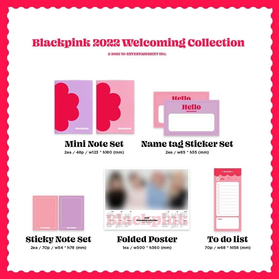 BLACKPINK 2022 Welcoming Collection