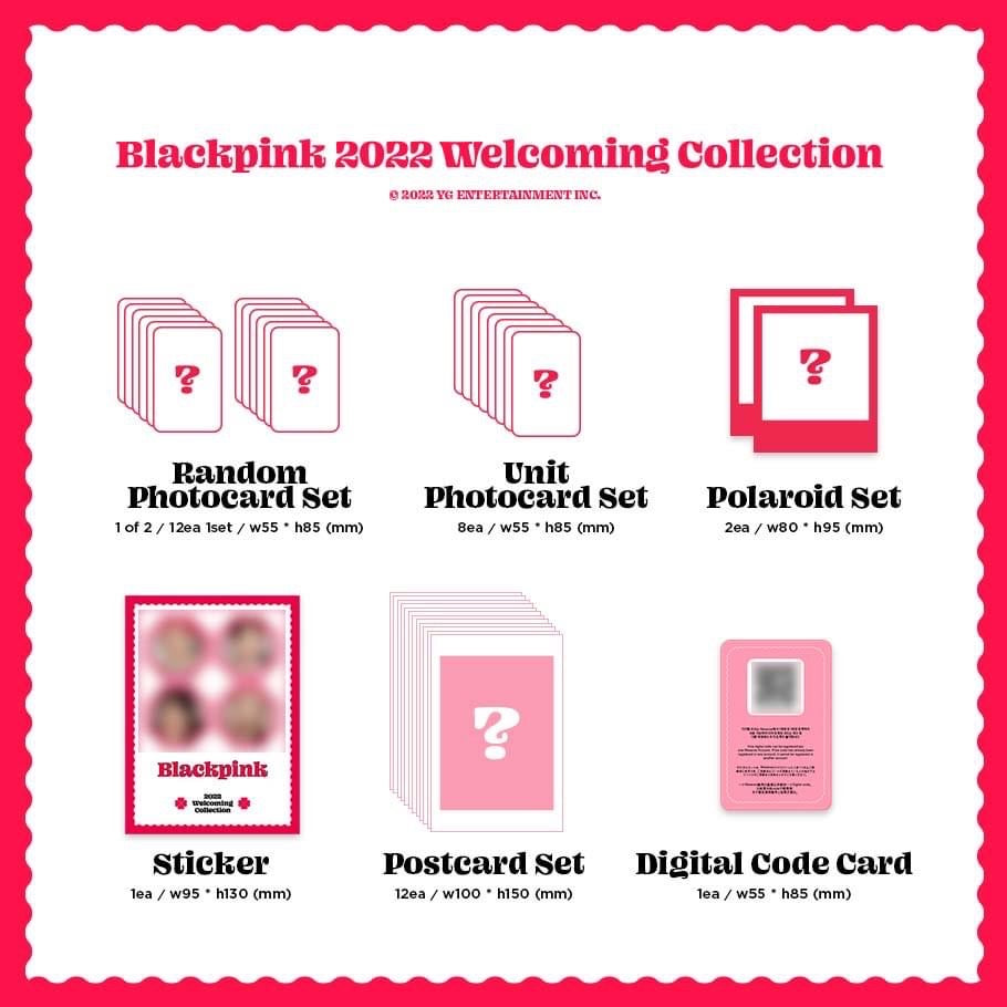 BLACKPINK 2022 Welcoming Collection