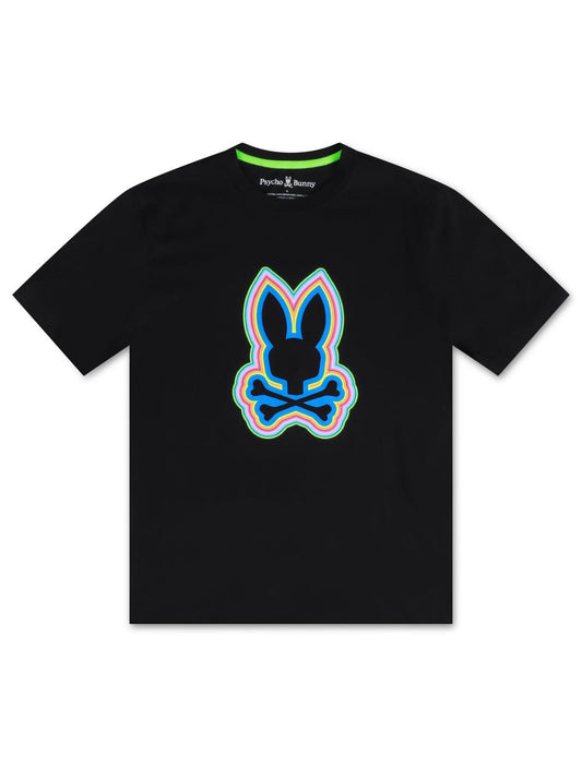 Psycho Bunny Mens Maybrook Tee - Black