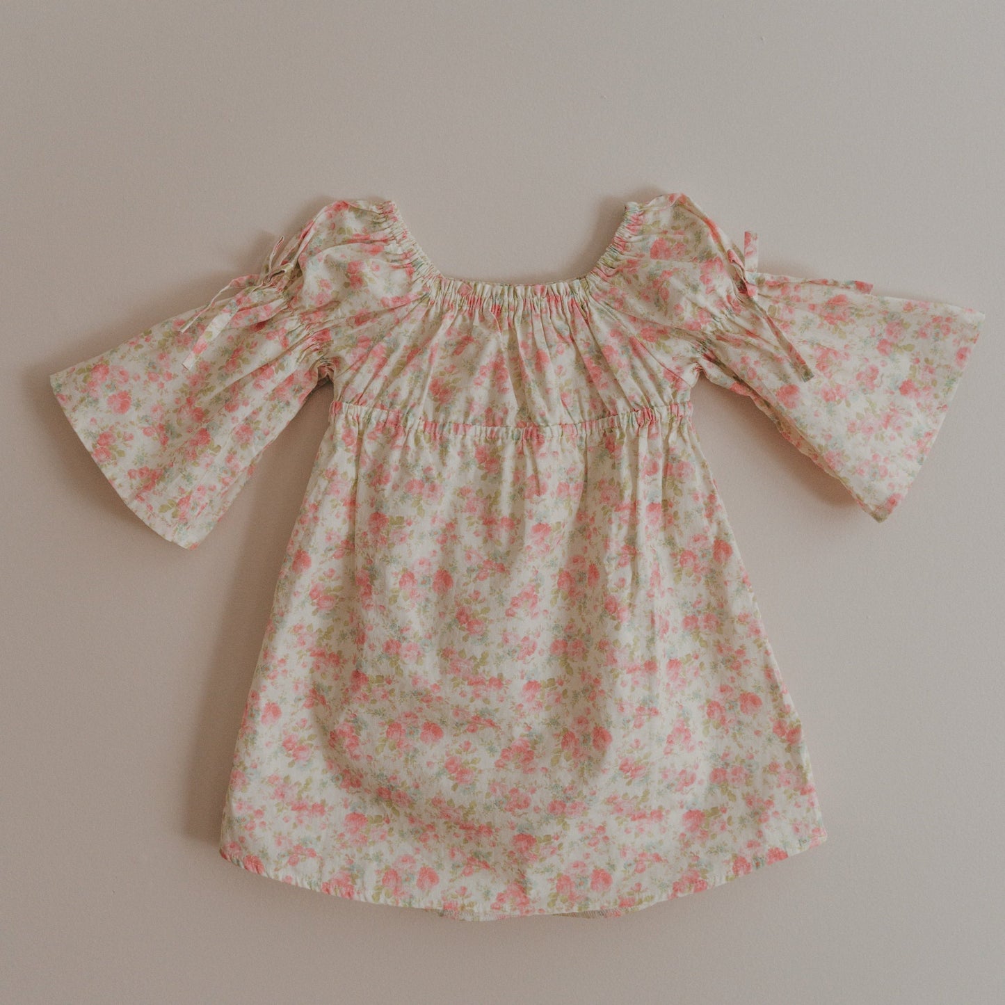 Kennedi Dress-Pink Blossoms-B/S