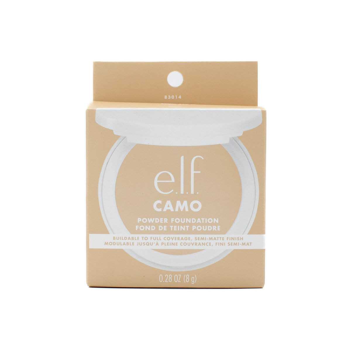 e.l.f. Camo Powder Foundation LIGHT 250W 0.28oz - New
