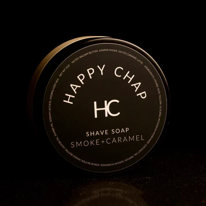Happy Chap Smoke + Caramel Shaving Collection