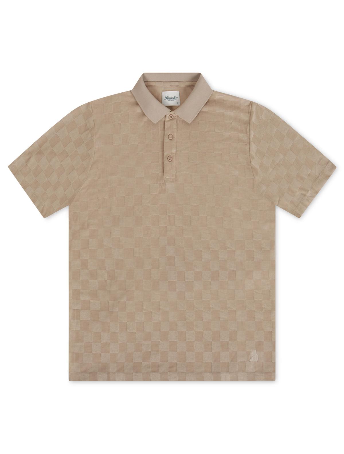 Kuwalla Jacquard Polo - Beige