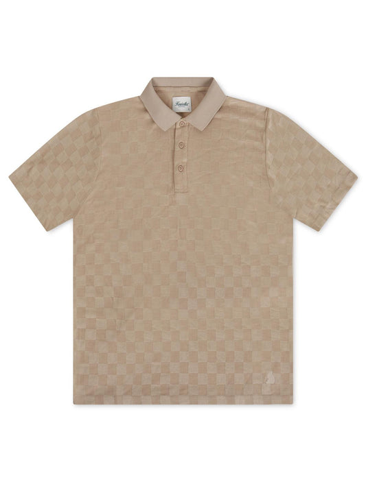 Kuwalla Jacquard Polo - Beige
