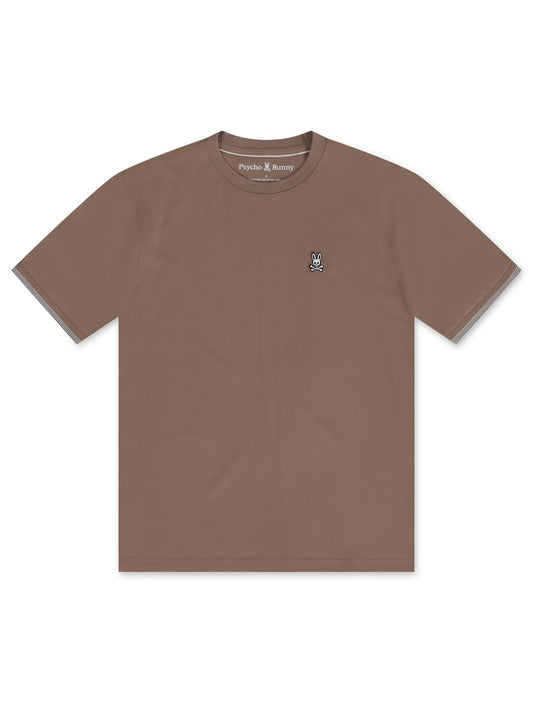 Psycho Bunny Queensbury Tee - Antique Taupe