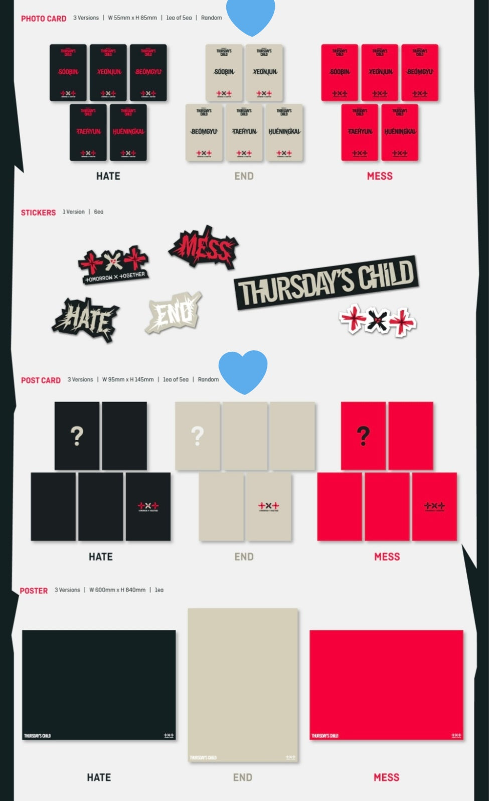 TXT Album - Minisode 2: Thursday's Child