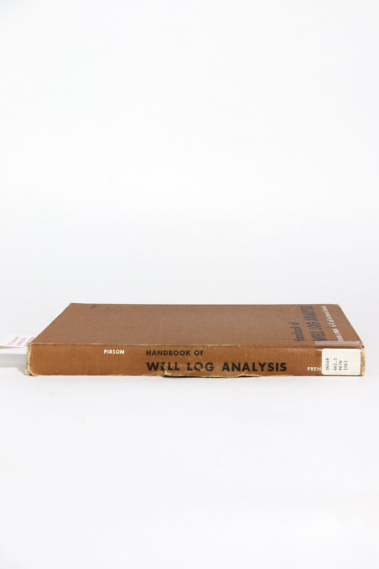 Handbook of Well Log Analysis