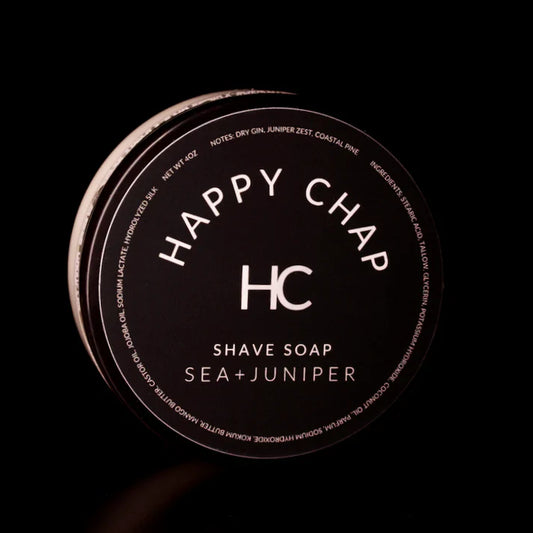 Happy Chap Sea + Juniper Shaving Collection