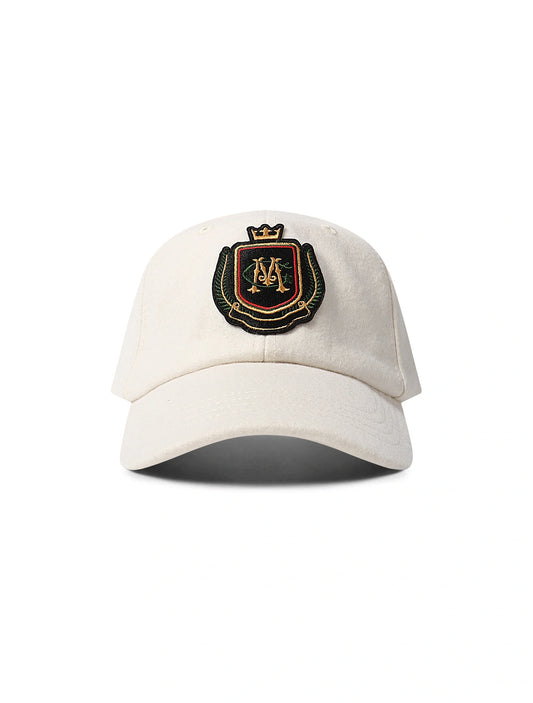 Malbon Crest Dad Hat - Canvas