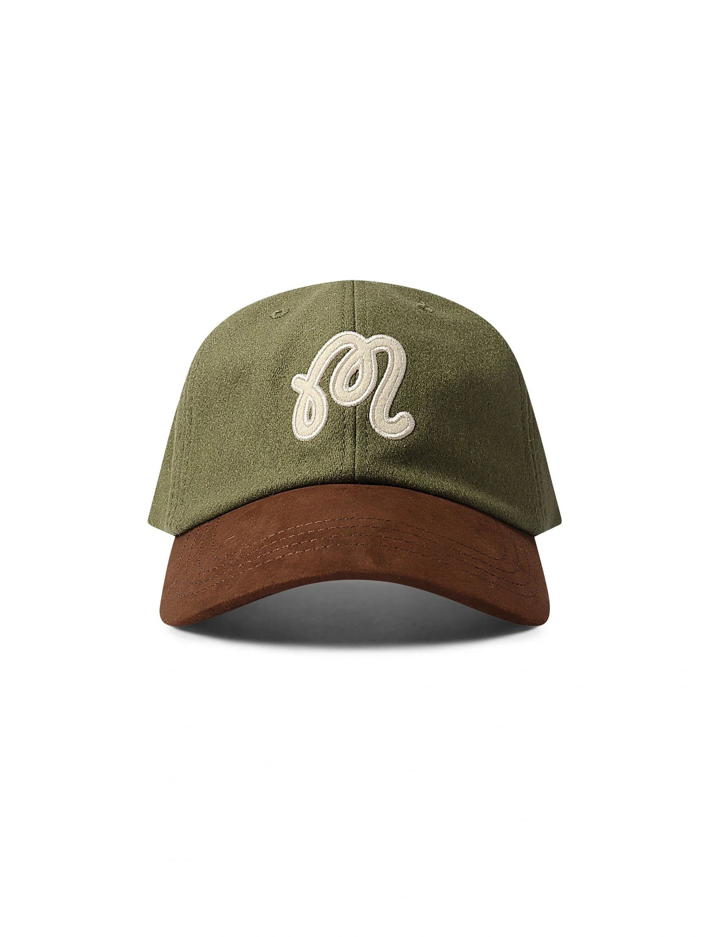 Malbon Script Dad Hat - Olivine