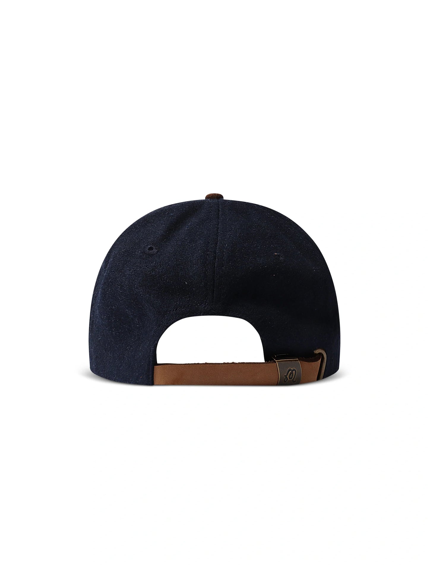 Malbon Script Dad Hat - Navy