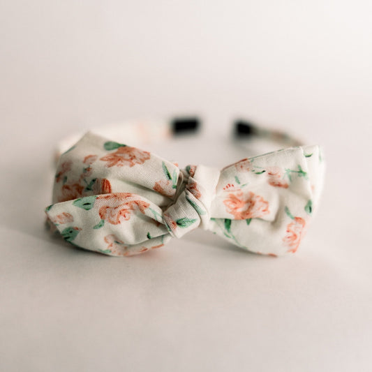 Three Little Bows Headband- Peony Charm - Osadia Concept Store