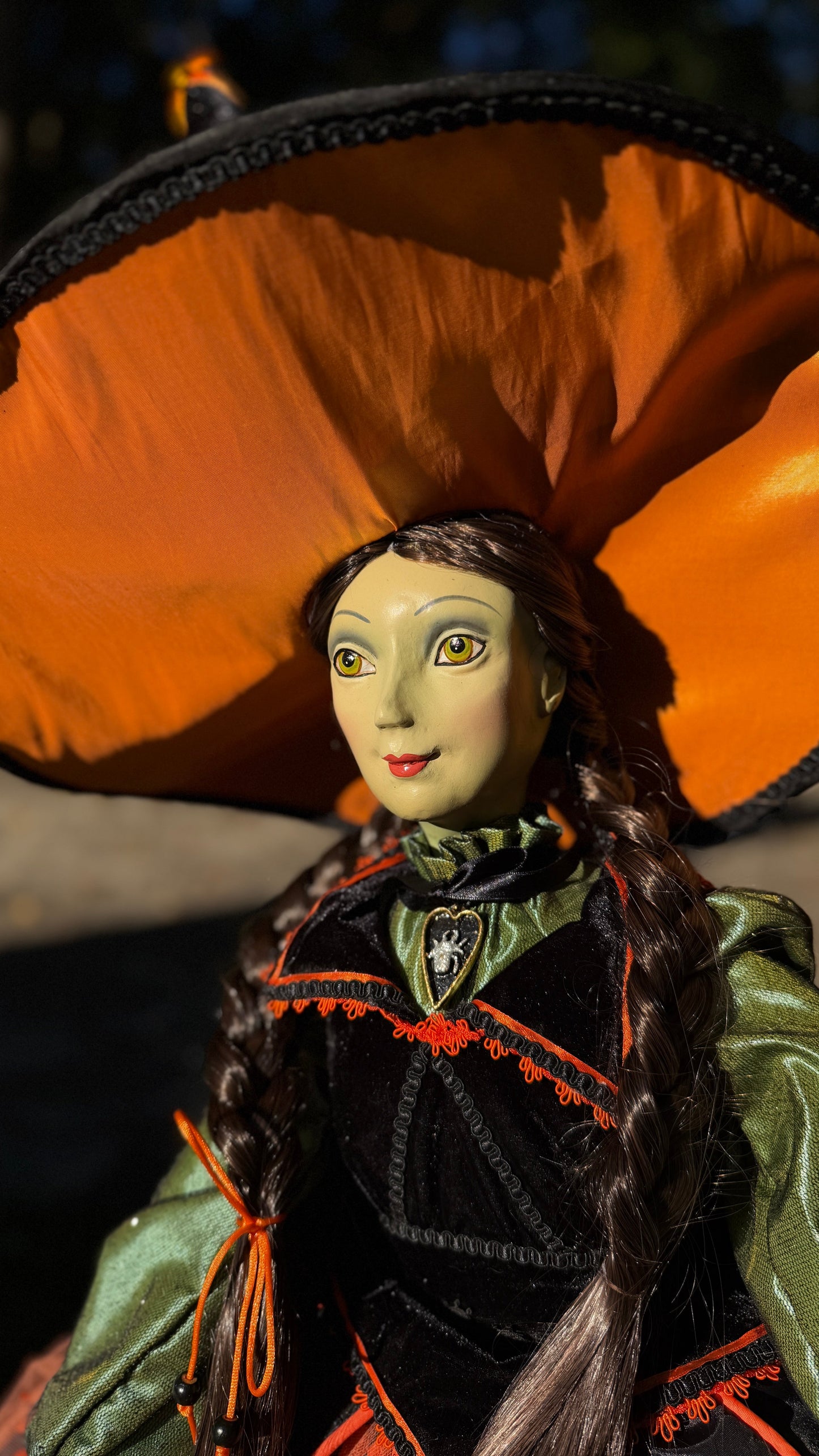 Lucinda Jinx Witch Doll 42" by Katherine's Collection