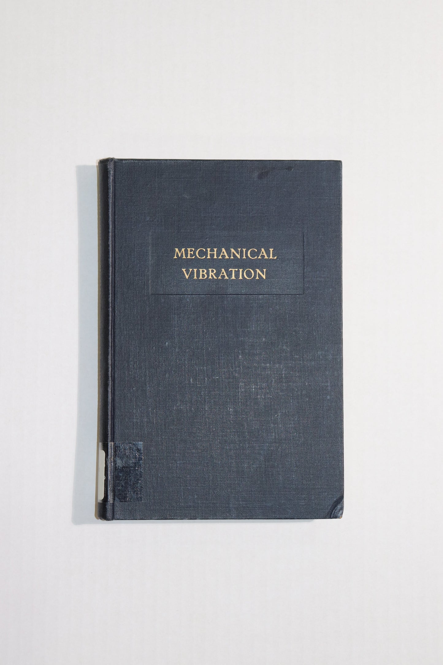 Introduction to a Study of Mechanical Vibration