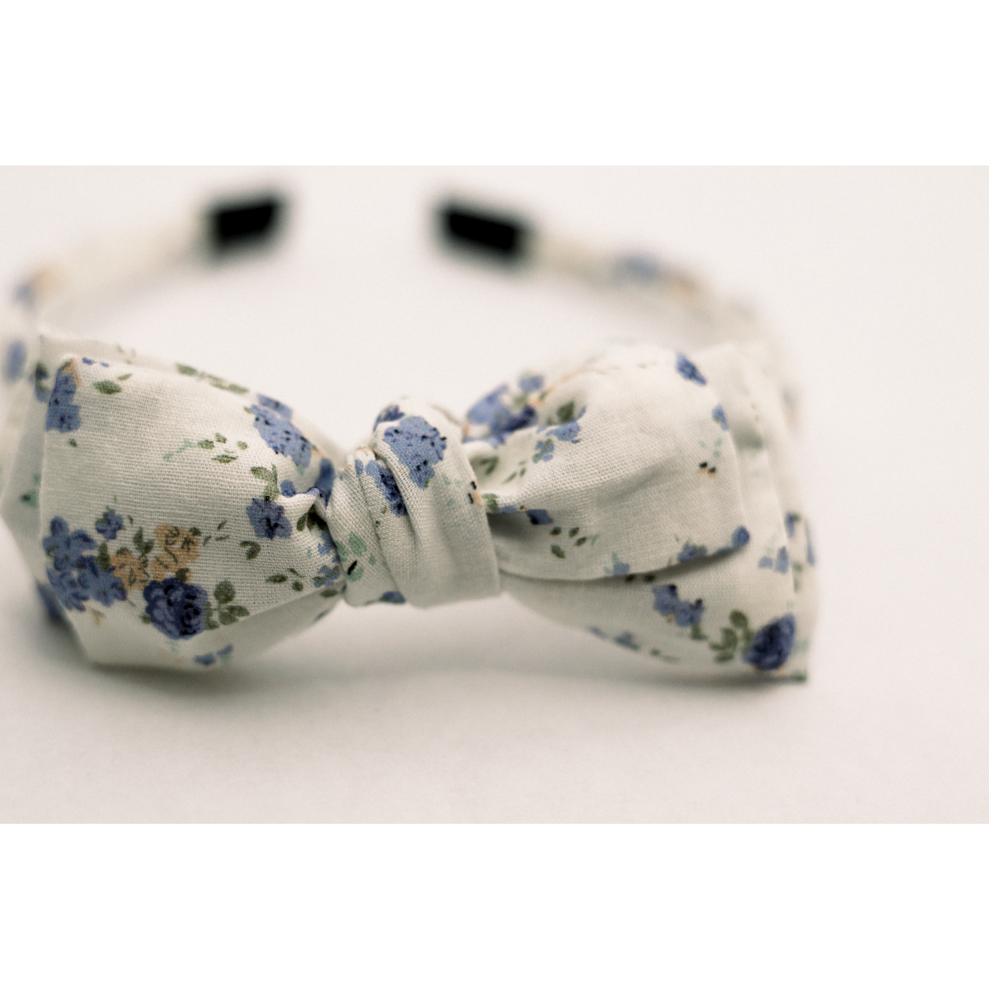 Three Little Bows Headband- Forget-Me-Knot - Osadia Concept Store