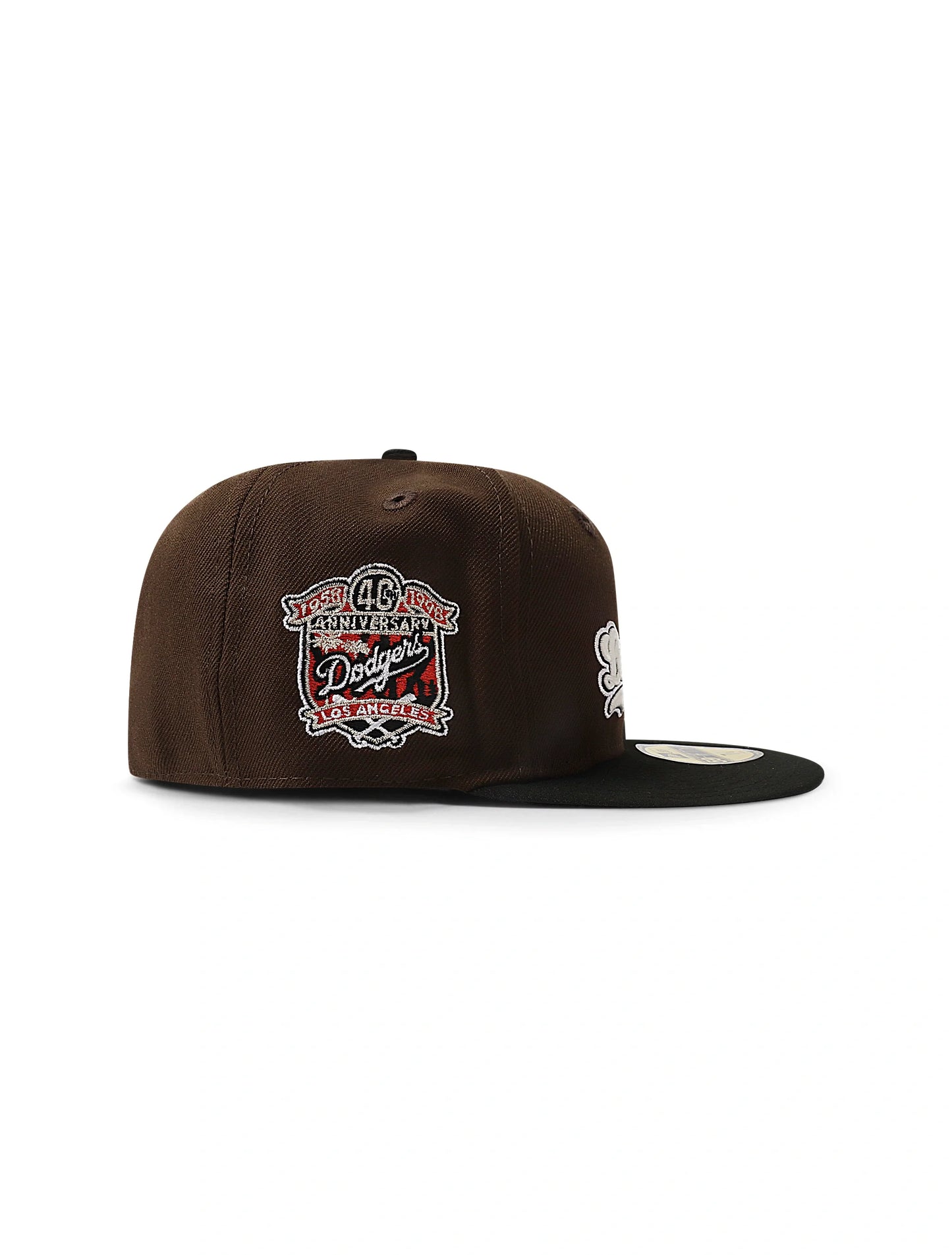 New Era 5950 Dodgers Glow in the Dark Hat - Brown/Black - Osadia Concept Store