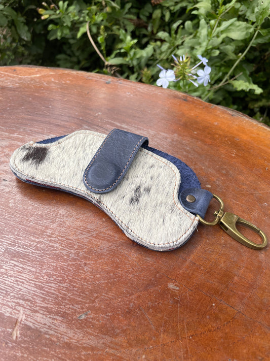 Sunglass Case - Hair on Hide