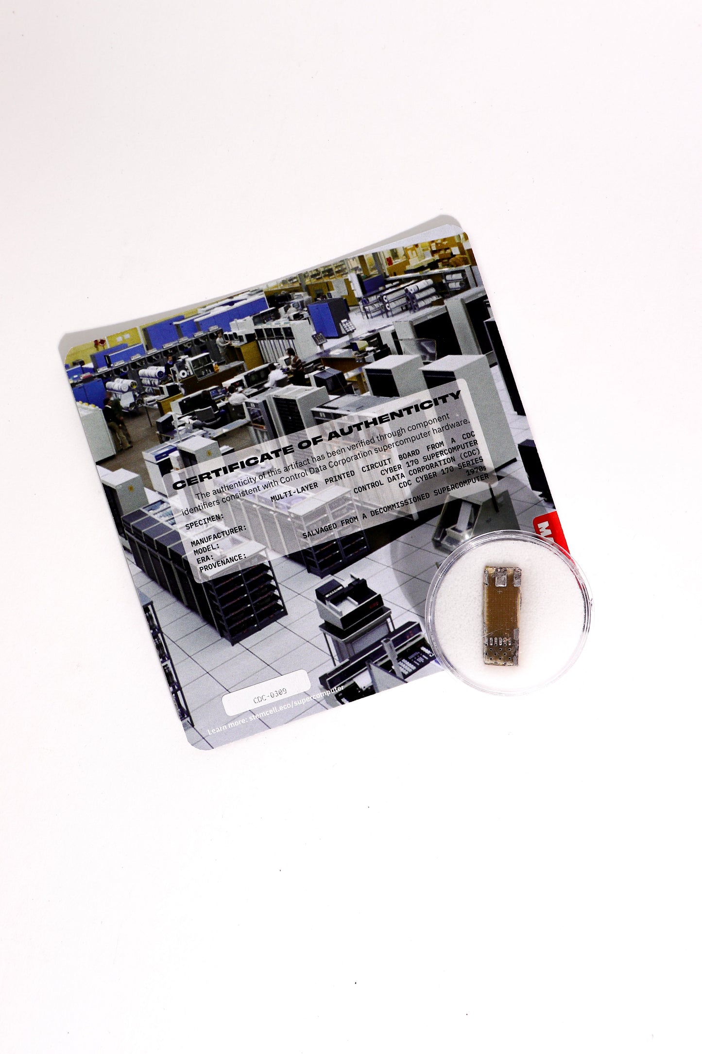 Supercomputer Circuit Board Fragment