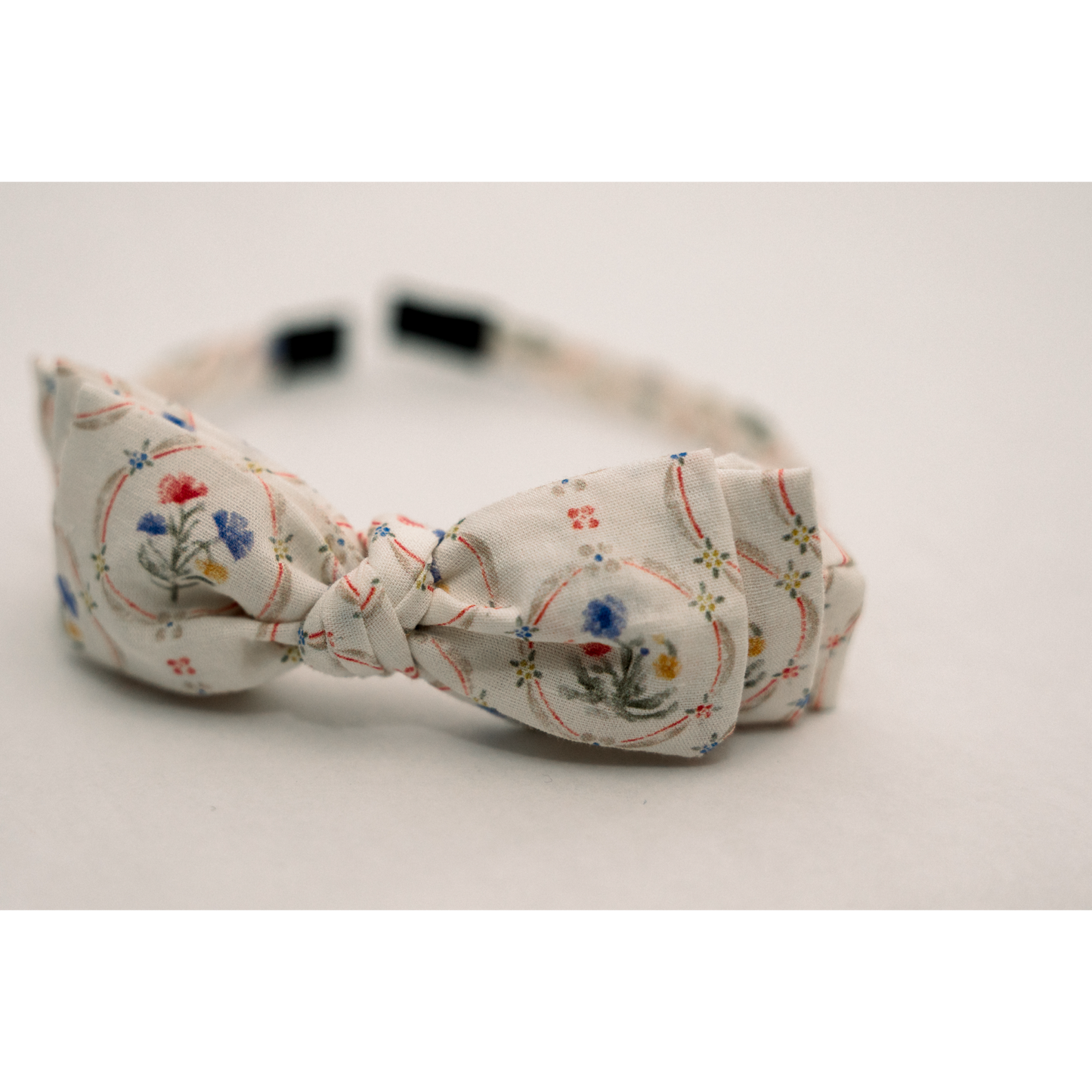 Three Little Bows Headband-Floral Symphony - Osadia Concept Store
