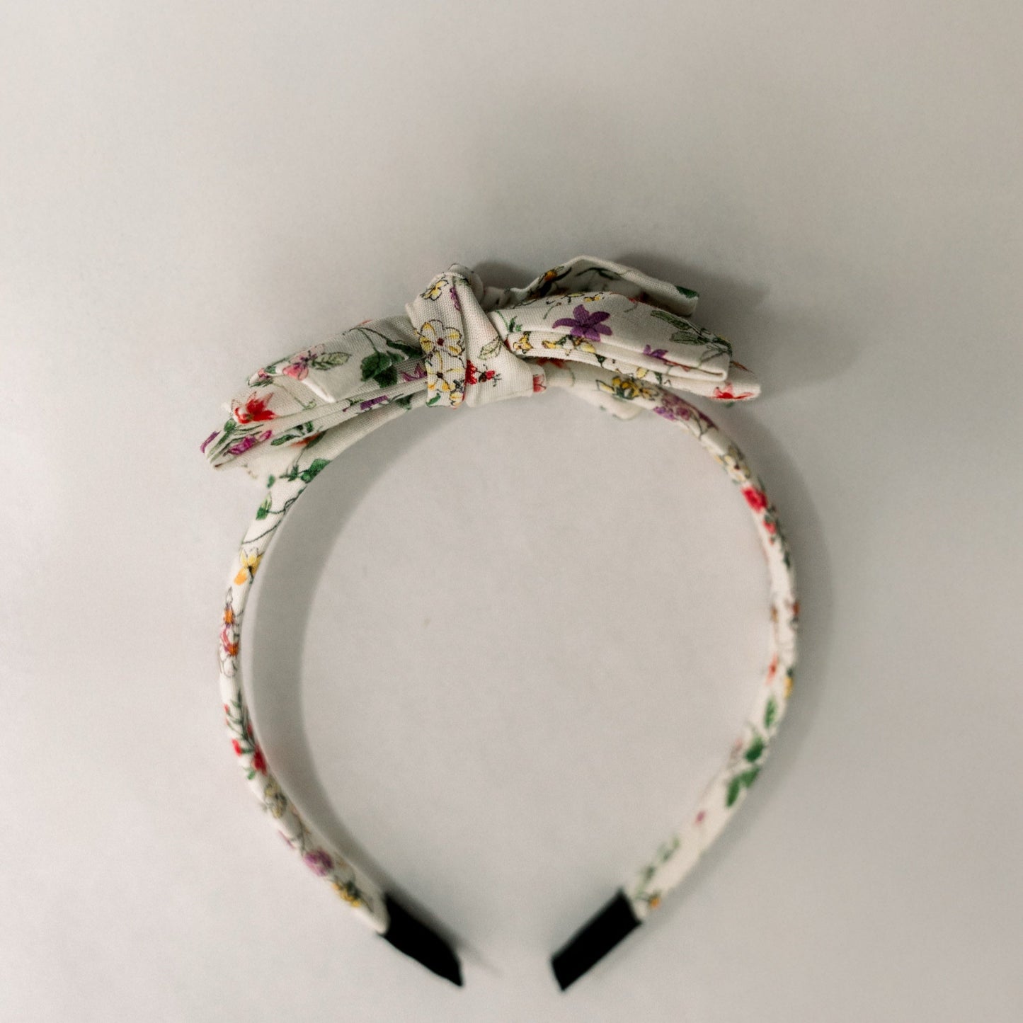 Three Little Bows Headband- Phlox