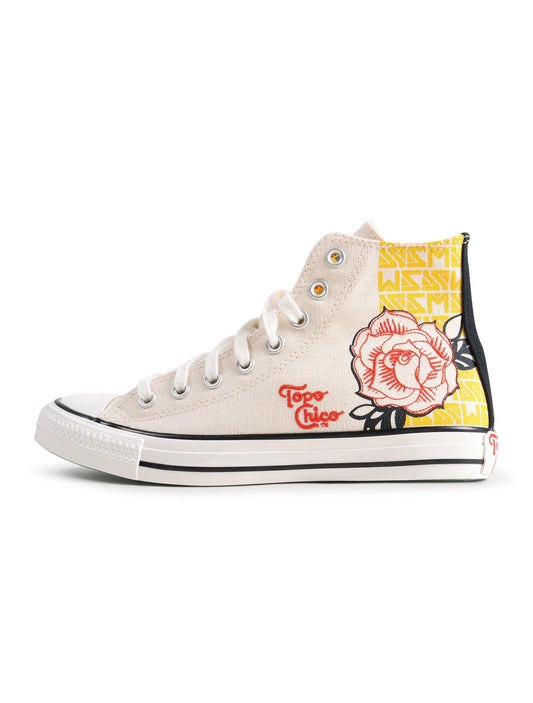 Converse Mens Chuck Taylor All Star Hi Topo Chico - Cream
