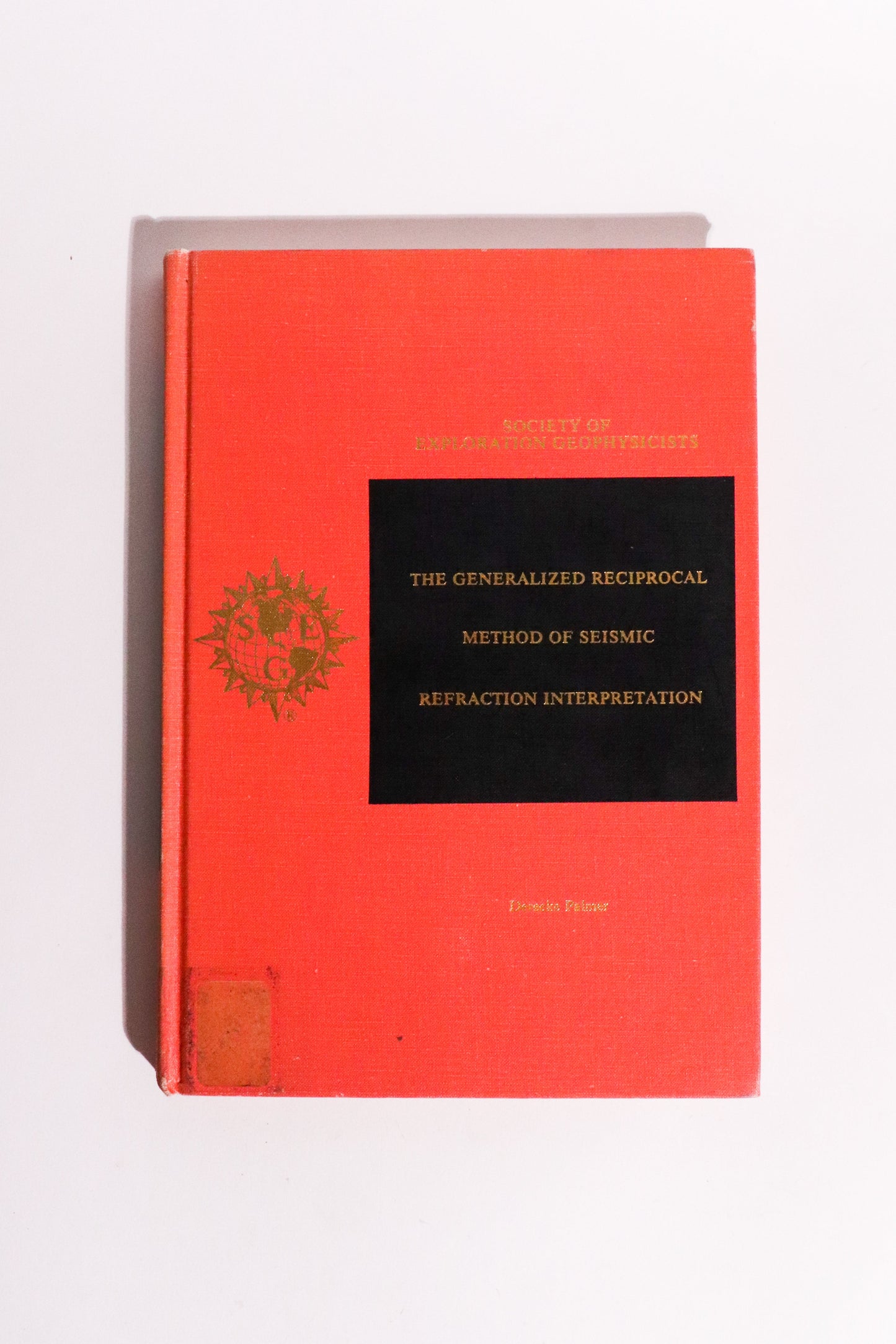 The Generalized Reciprocal Method of Seismic Refraction Interpretation – Derecke Palmer – 1980 SEG