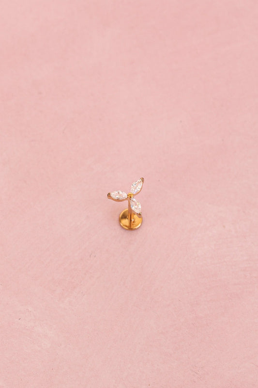 Iris Flat Back Stud